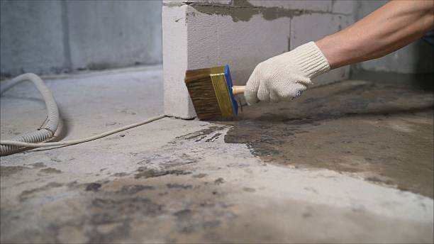 SJ Waterproofing Pros Basement Waterproofing coverage map for Pennville, PA and surrounding area